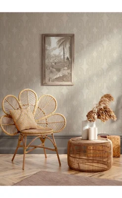 Tapete 'Curved Shapes' 53x1005cm