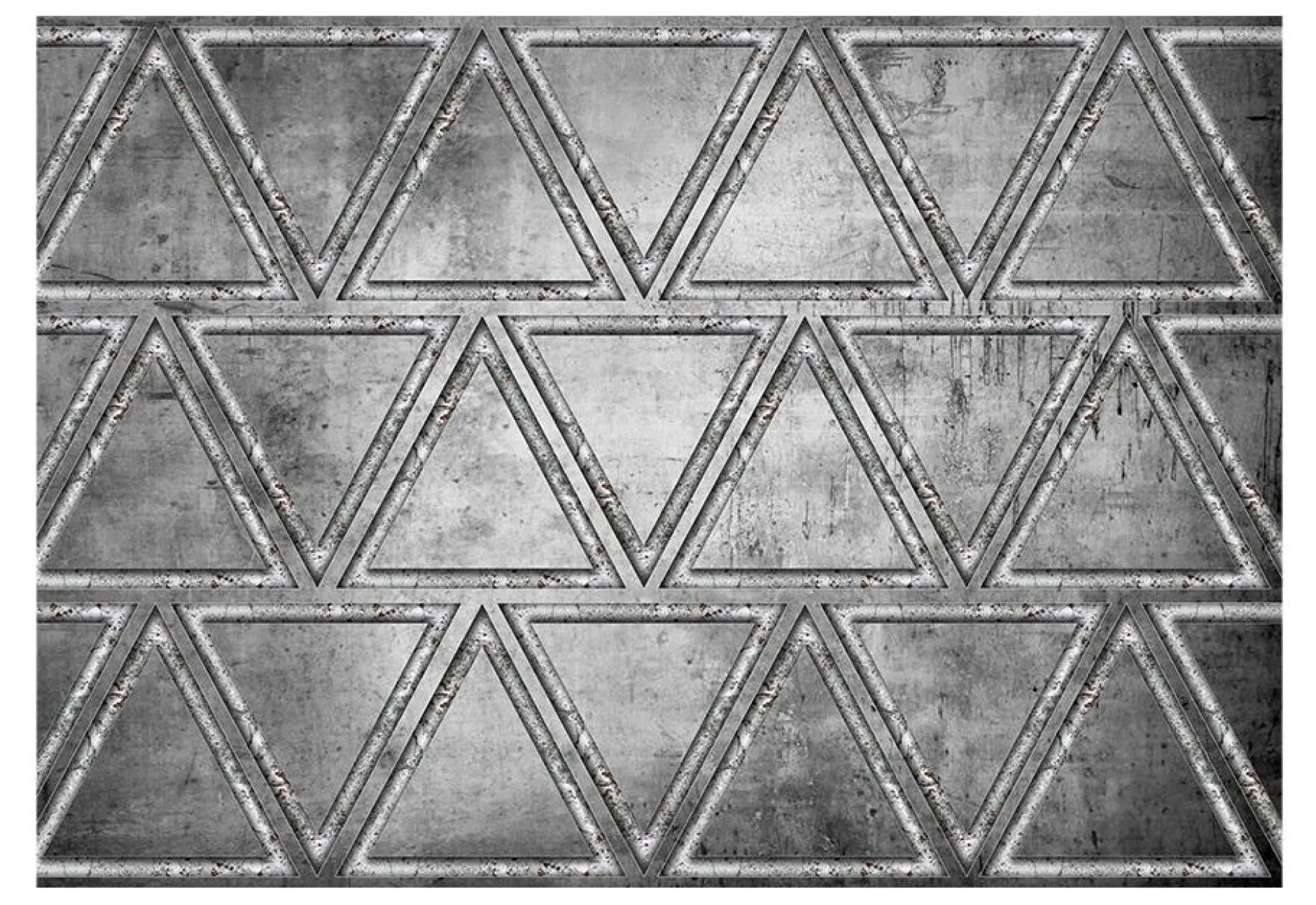 Tapete 'Dancing with triangles'