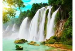 Tapete 'Detian - Wasserfall (China)'