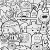 Tapete 'Doodle Madness' 159x280cm