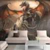 Tapete 'Dragon castle'