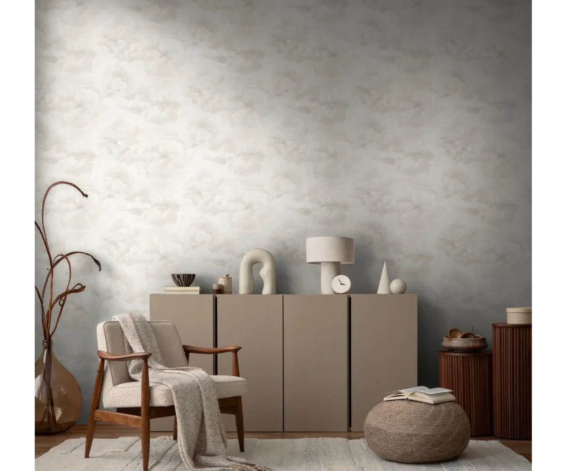 Tapete 'Dreamy Clouds' 53x1005cm
