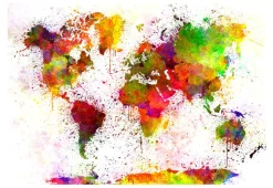 Tapete 'Dyed World'