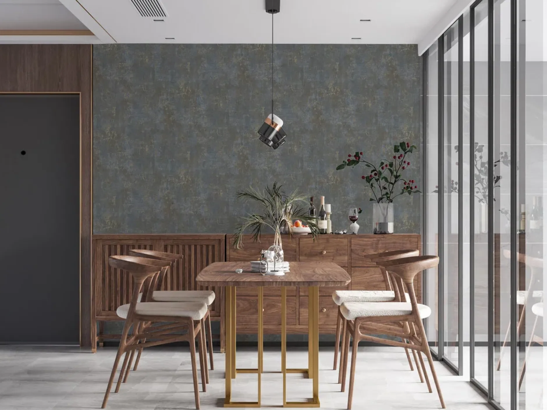 Tapete 'Ethereal Weave' 53x1005cm