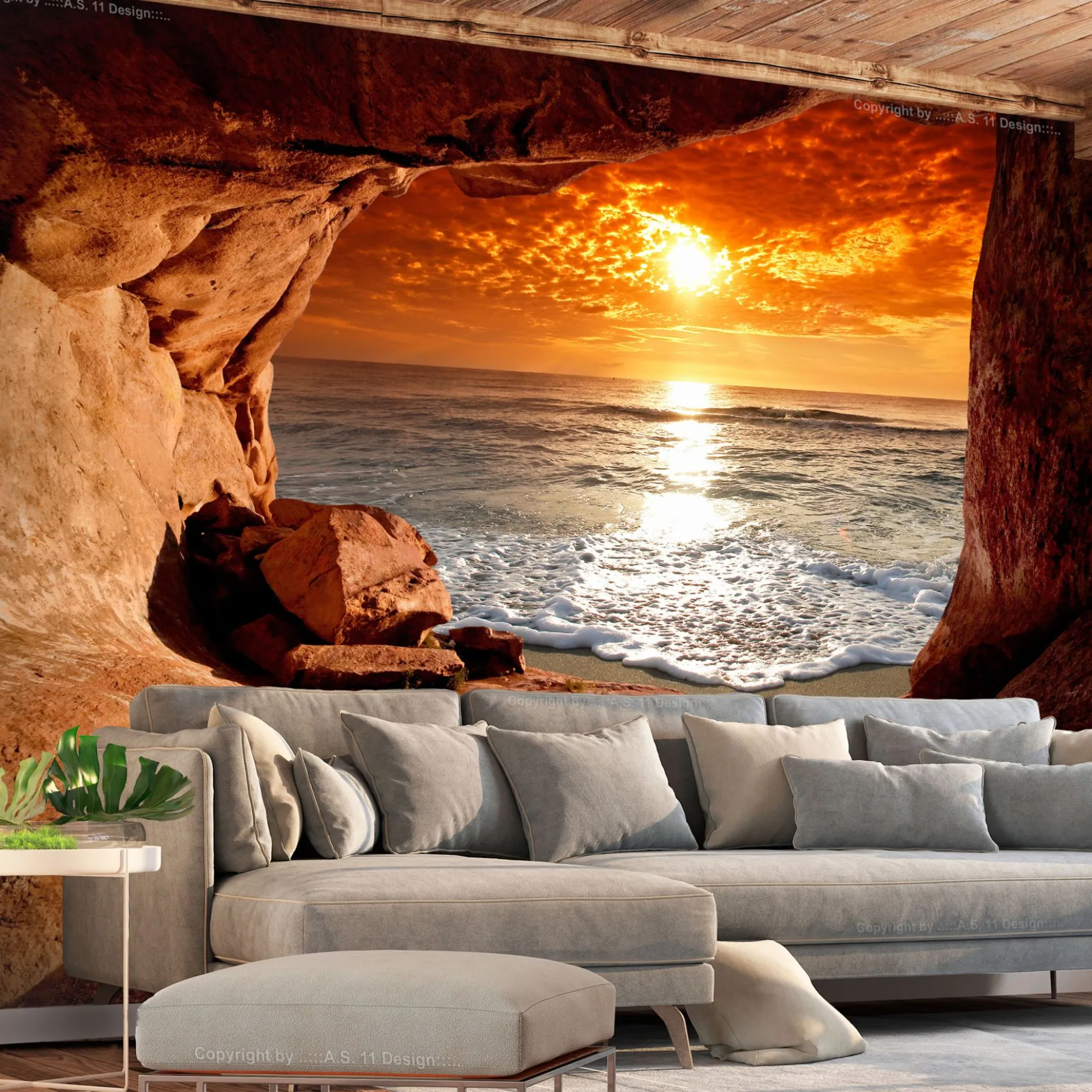 Tapete 'Exit from the Cave'