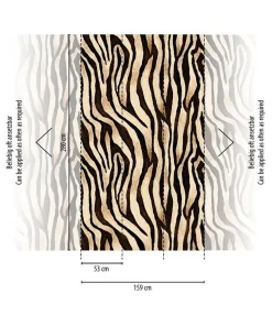Tapete 'Feline Print' 159x280cm