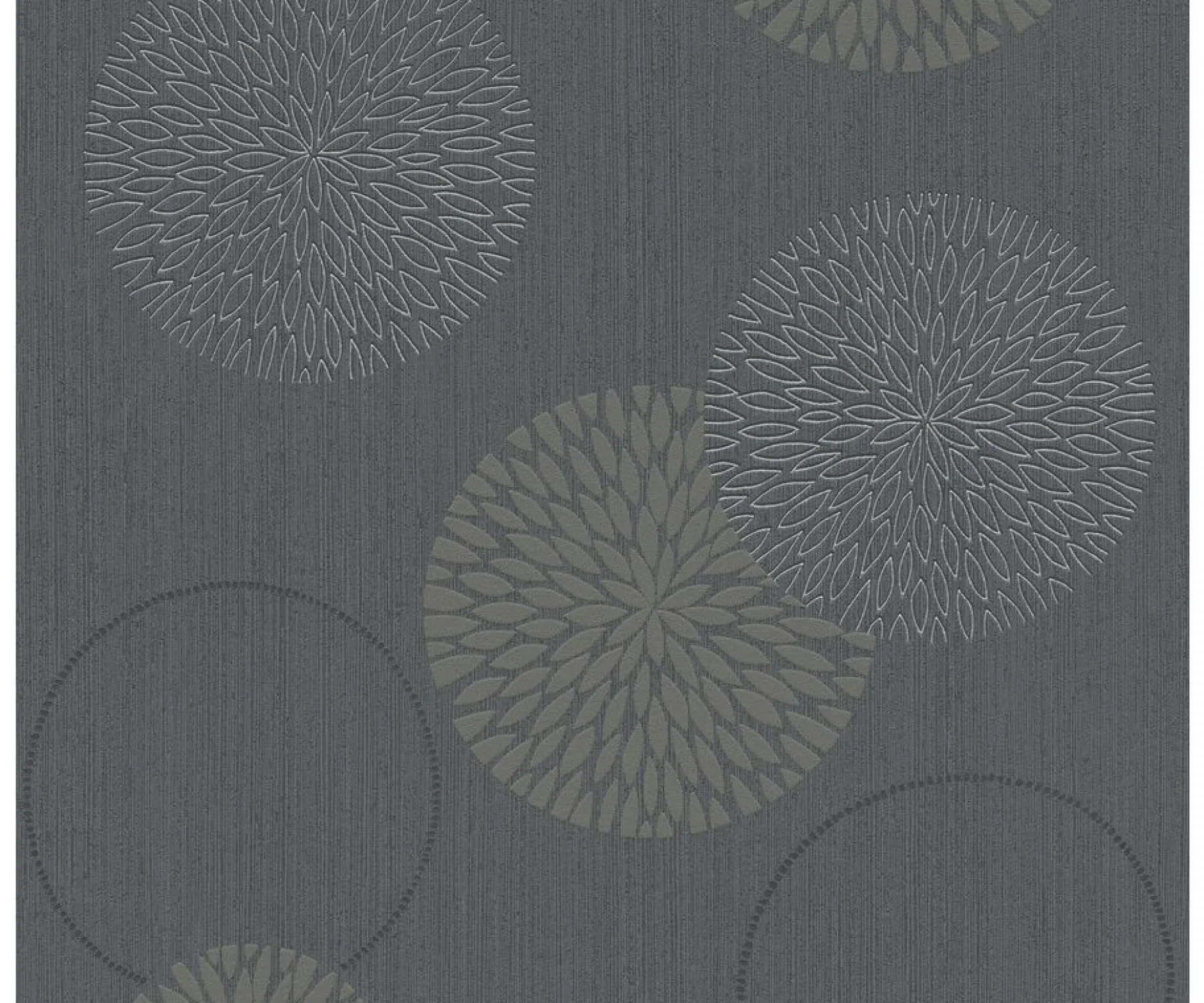 Tapete 'Floral Circles' 53x1005cm