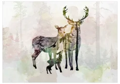 Tapete 'Forest Family'