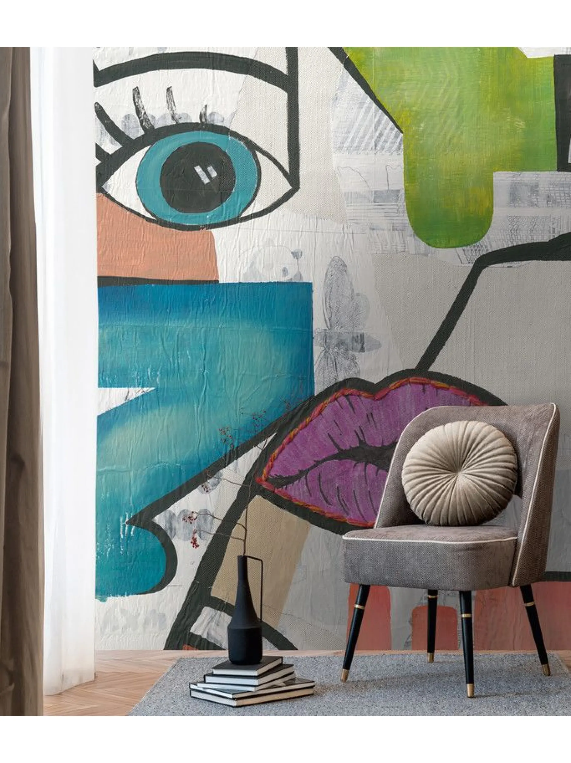 Tapete 'Geo Fusion' 212x280cm
