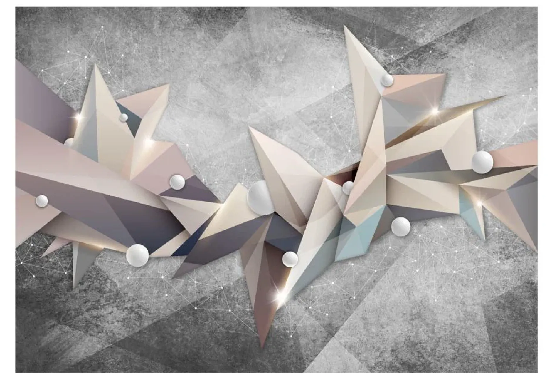 Tapete 'Geometrical Constellation'