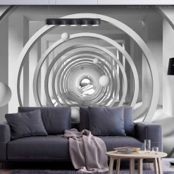 Tapete 'Geometric Depth'