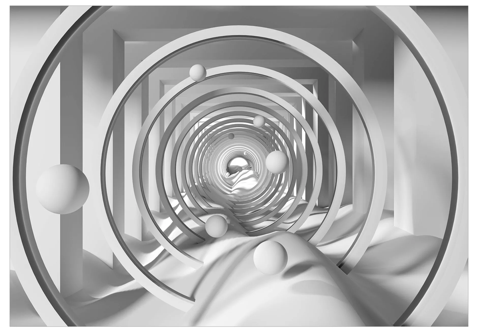 Tapete 'Geometric Depth'