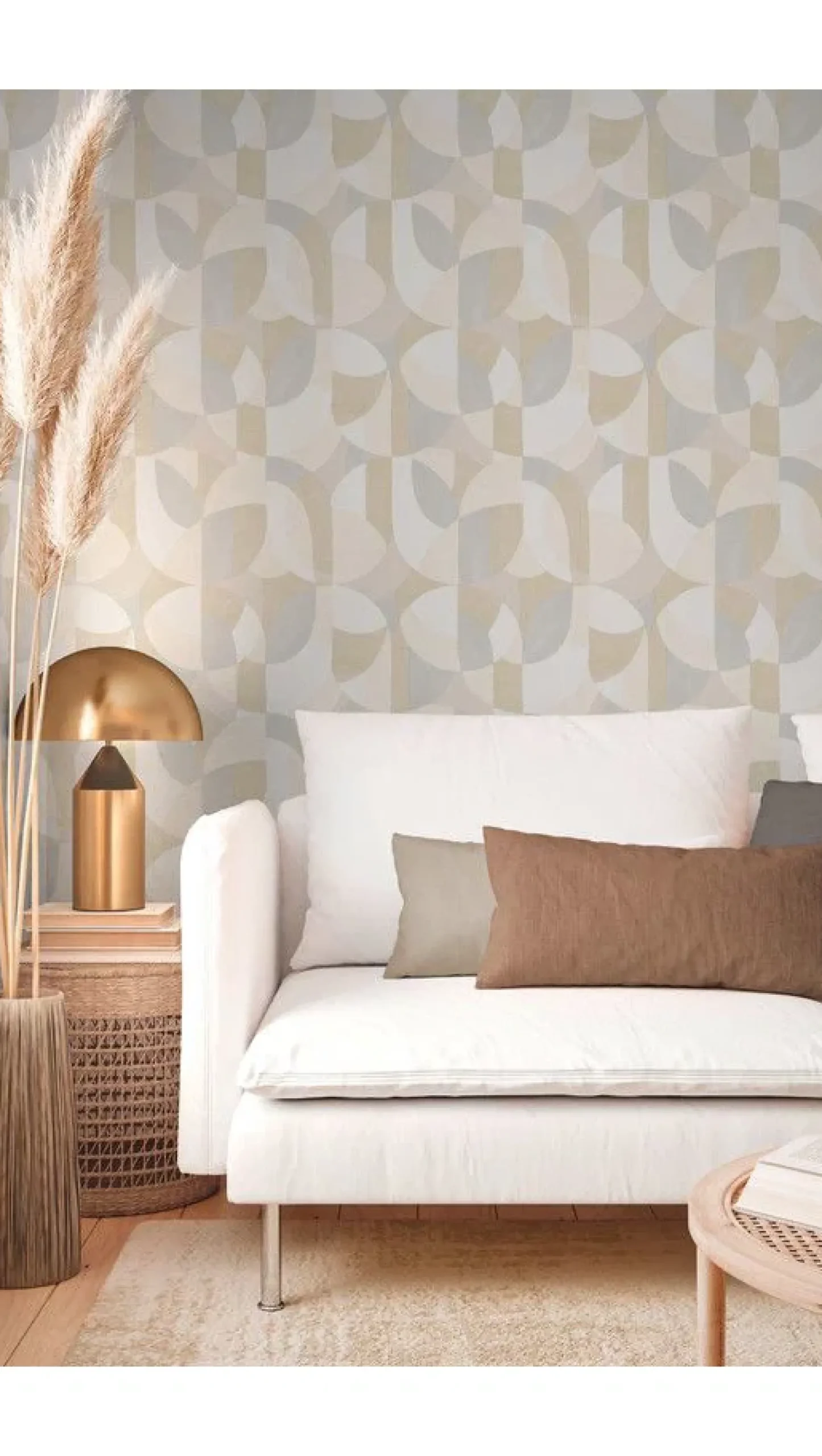 Tapete 'Geometric Flow' 53x1005cm