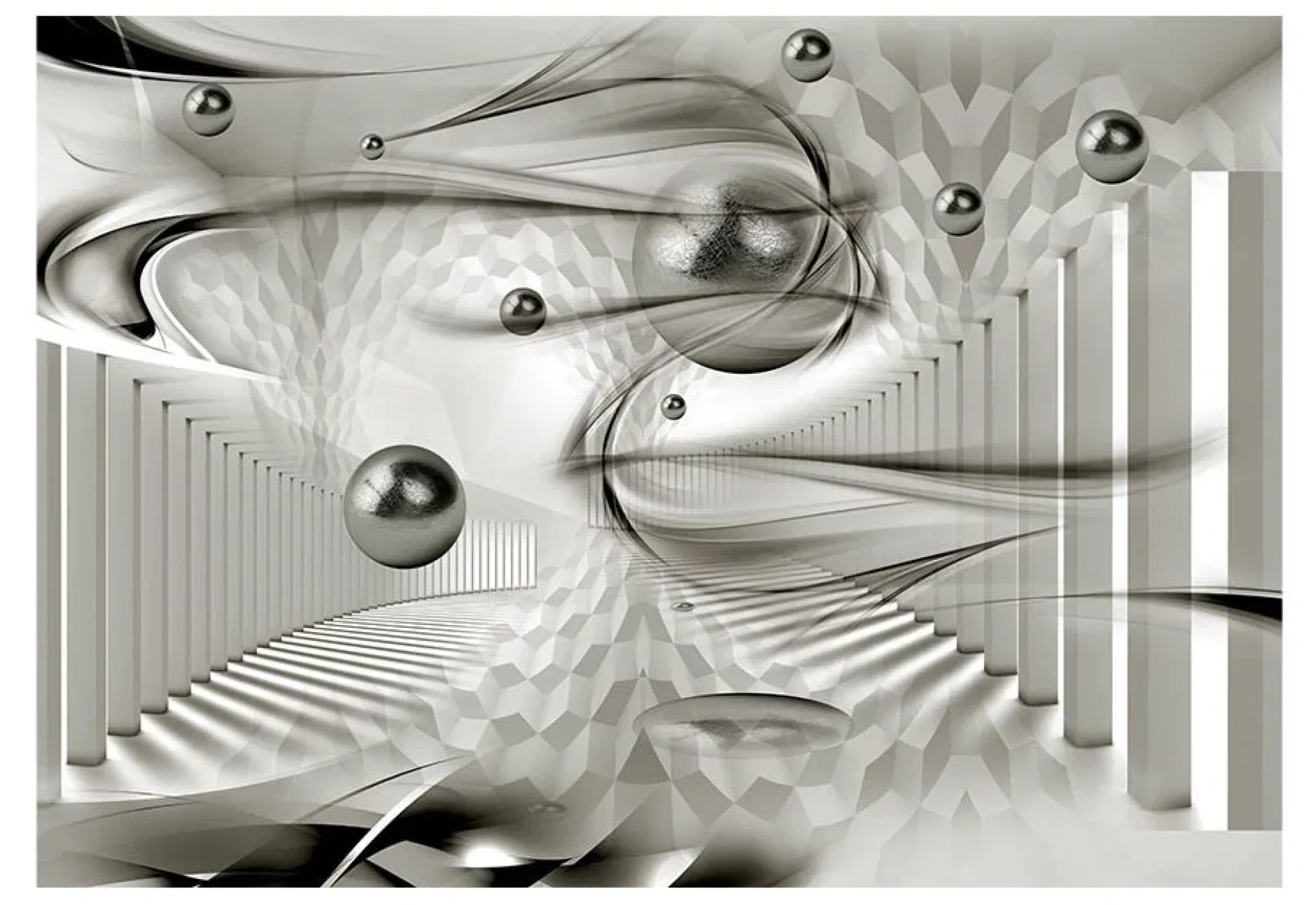 Tapete 'Geometric storm'