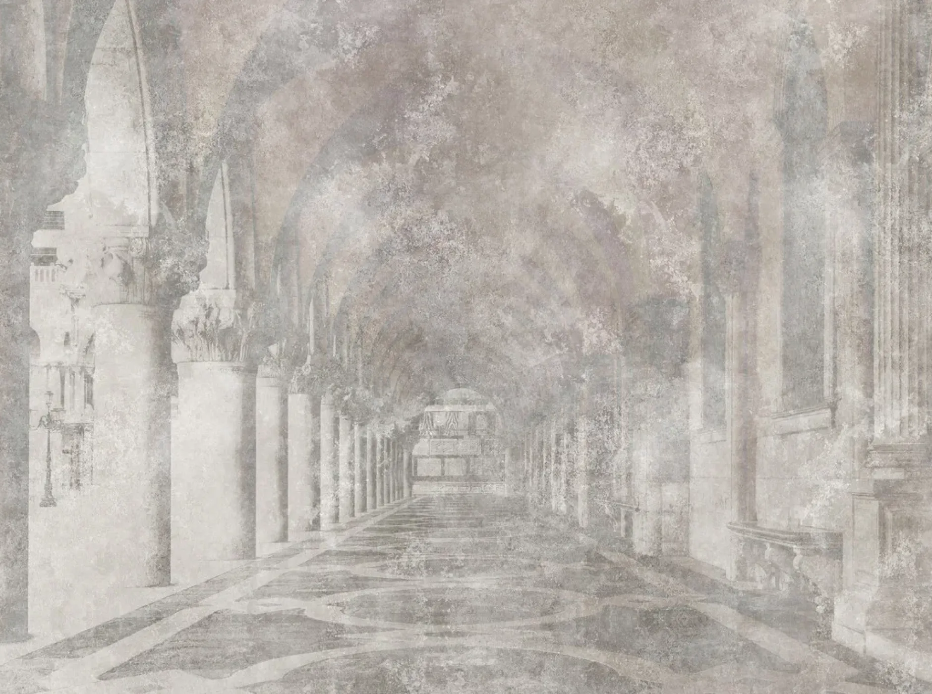 Tapete 'Geo Vibes' 371x280cm