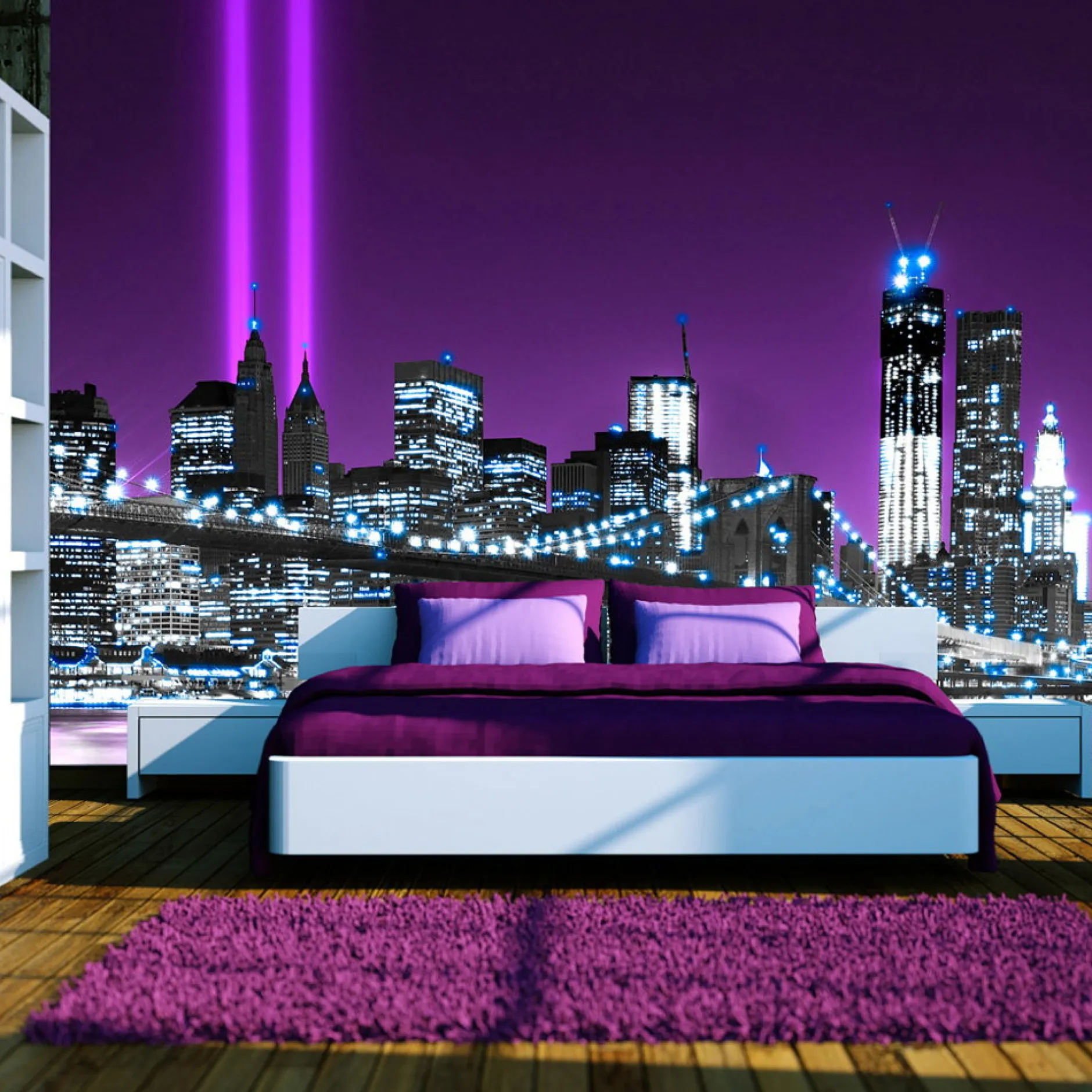Tapete 'Glänzender Manhattan'
