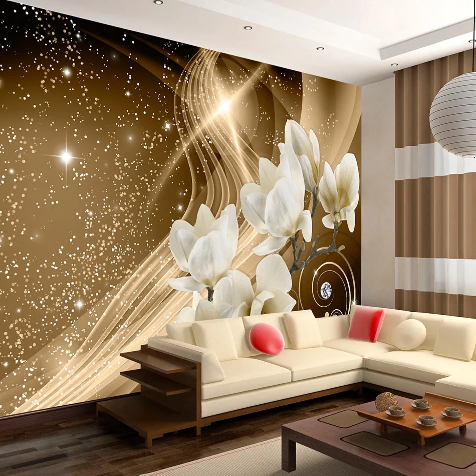 Tapete 'Golden Milky Way'