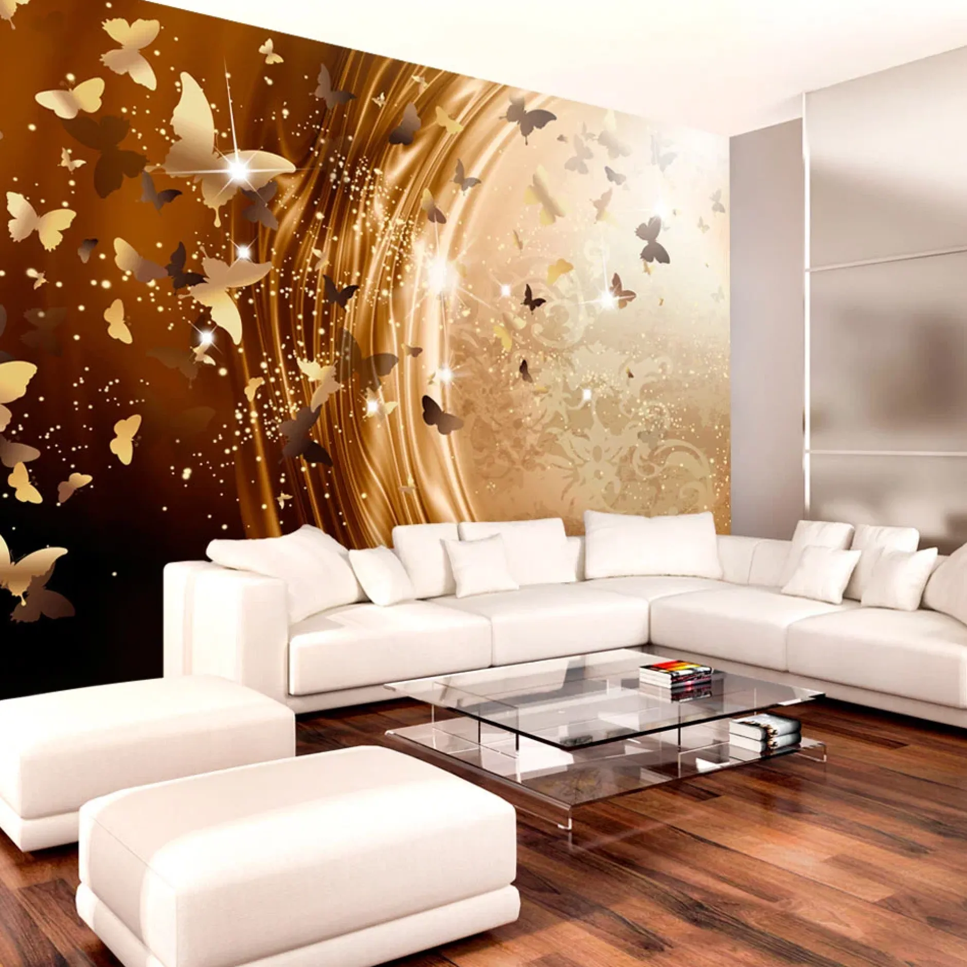 Tapete 'Golden Path'