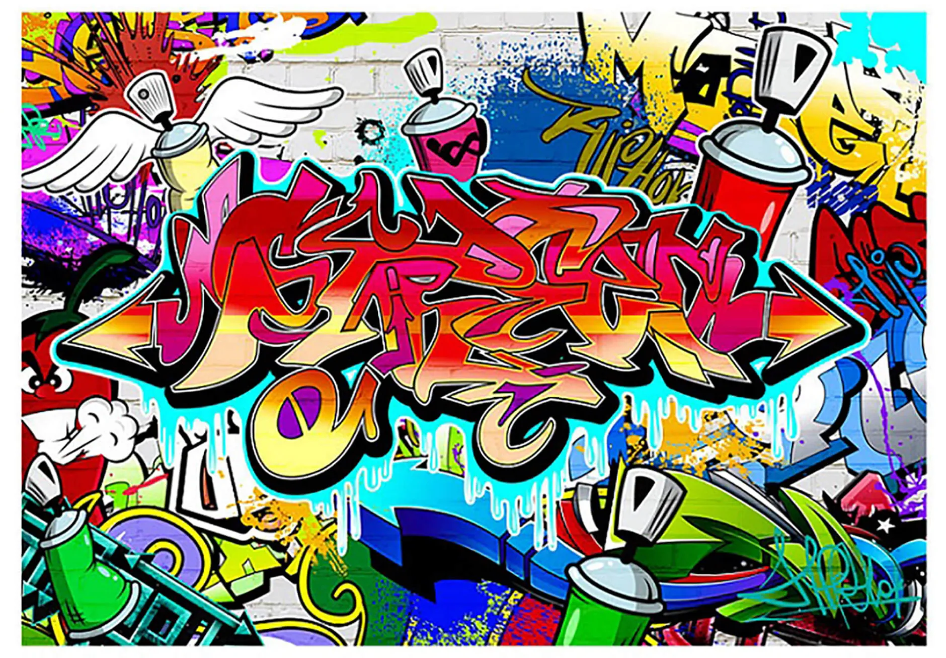 Tapete 'Graffiti Madness'