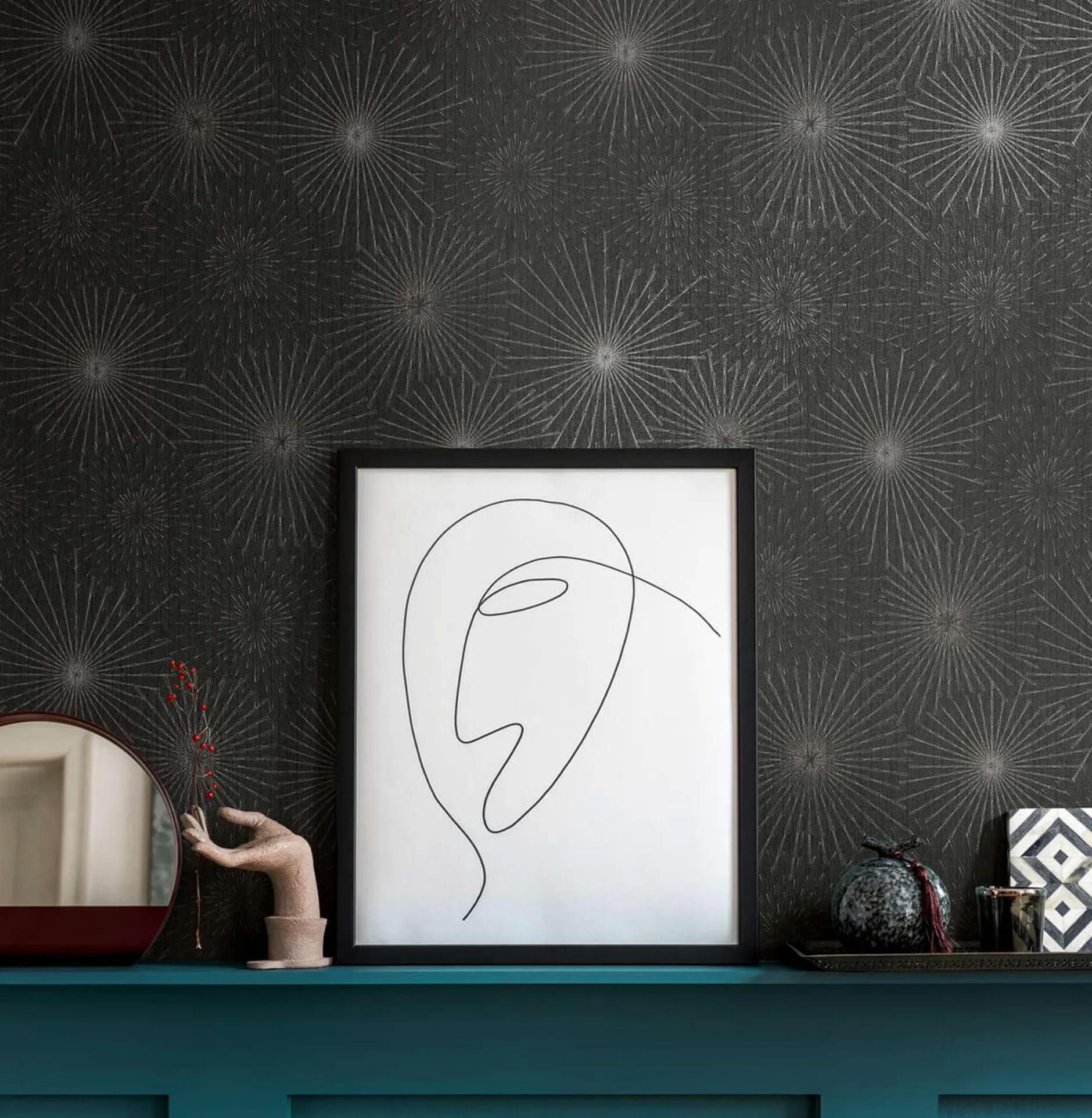 Tapete 'Grand Firework' 53x1005cm