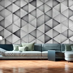 Tapete 'Grey Triangles'