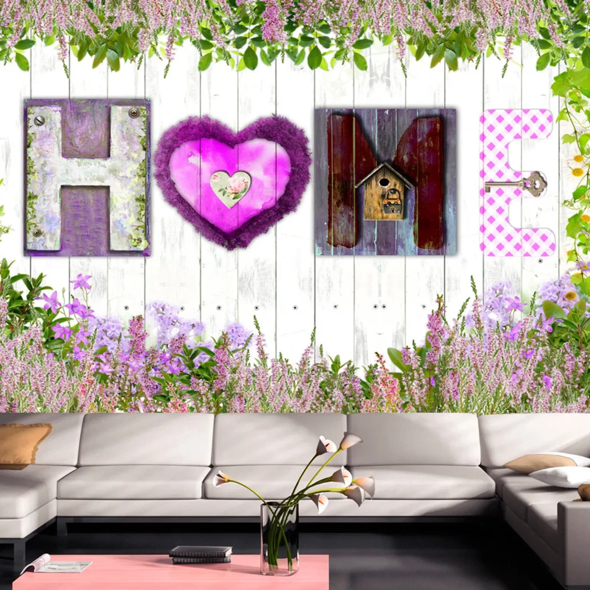 Tapete 'Heather seclusion'