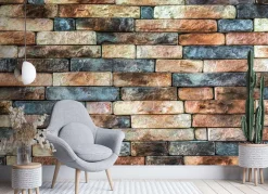 Tapete 'Hued Masonry'