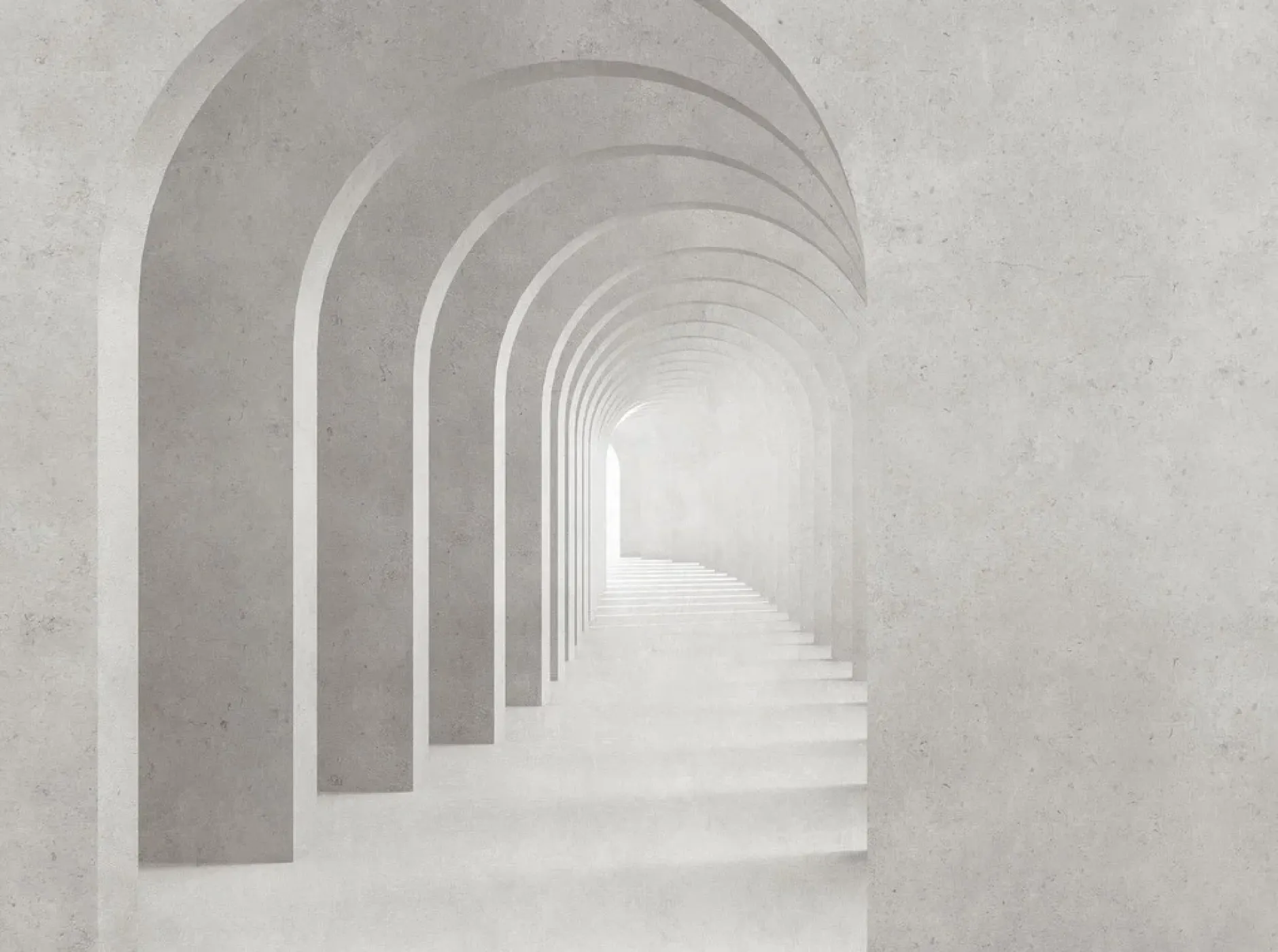 Tapete 'Infinite Arcs' 371x280cm