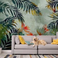 Tapete 'Jungle Flowers'