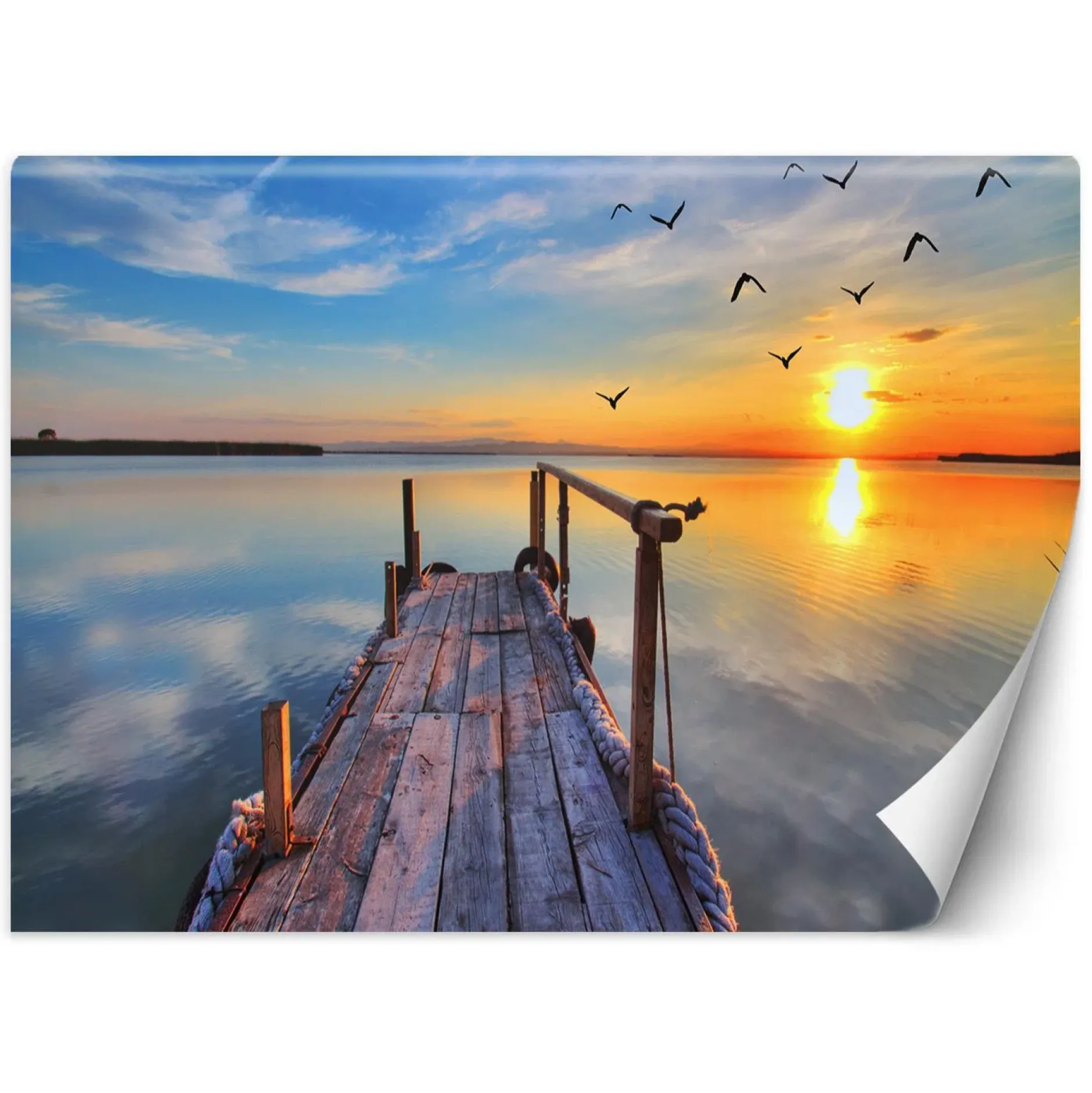 Tapete 'Lake Sunset'