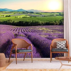 Tapete 'Lavender Field'