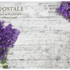 Tapete 'Lavender postcard'