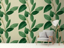 Tapete 'Leafy Elegance' 159x280cm