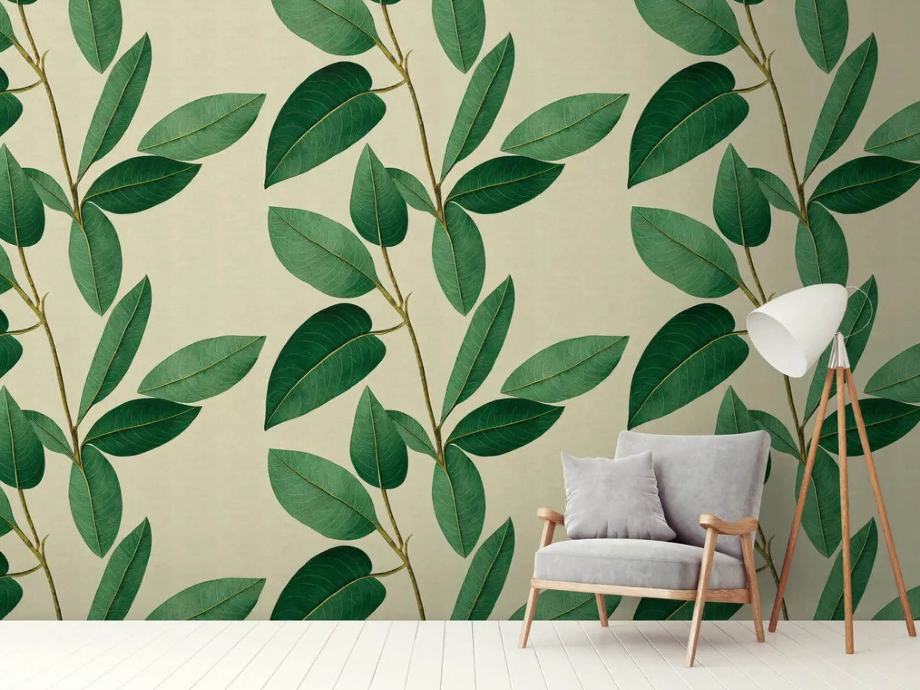 Tapete 'Leafy Elegance' 159x280cm
