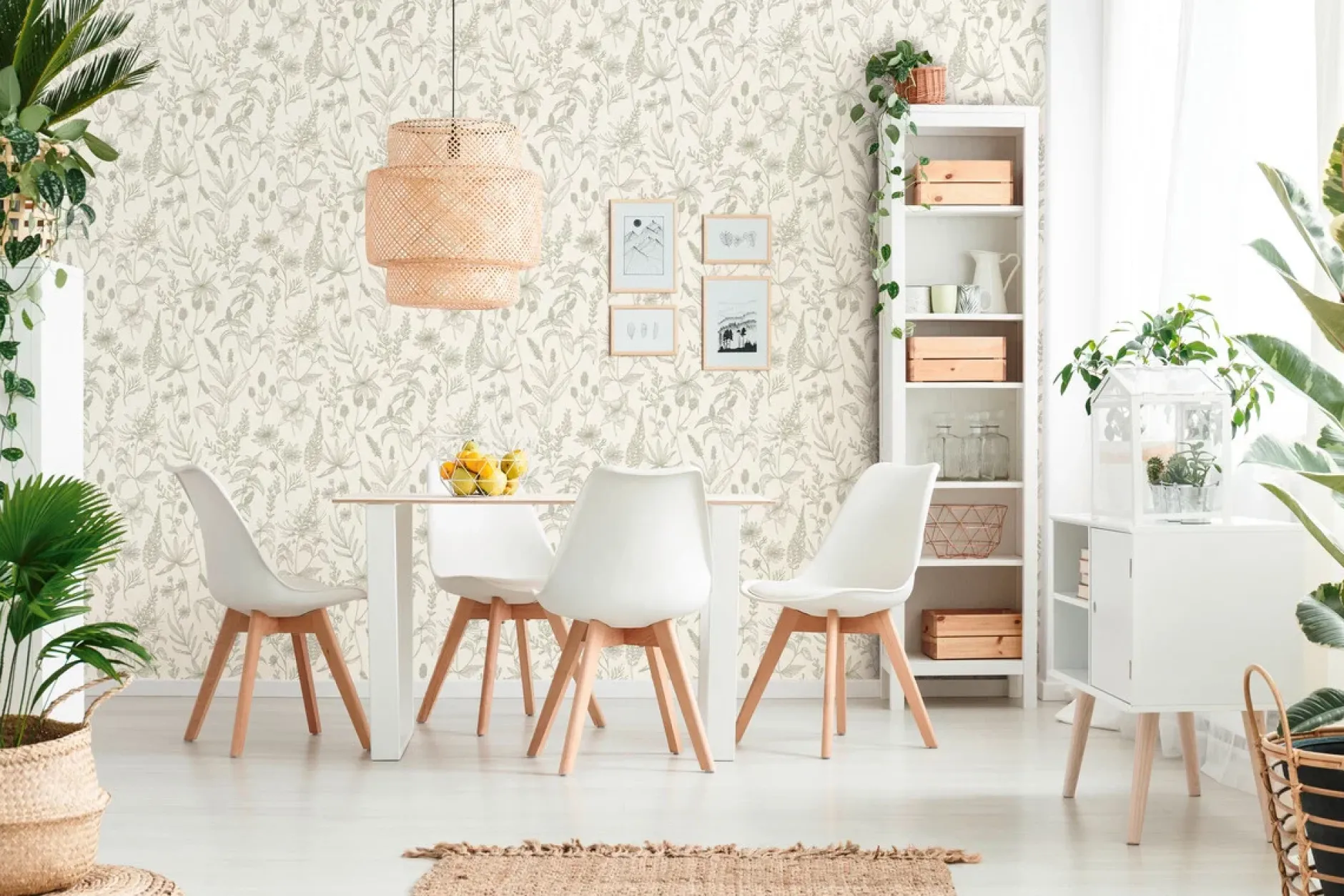 Tapete 'Leafy Harmony' 53x1005cm