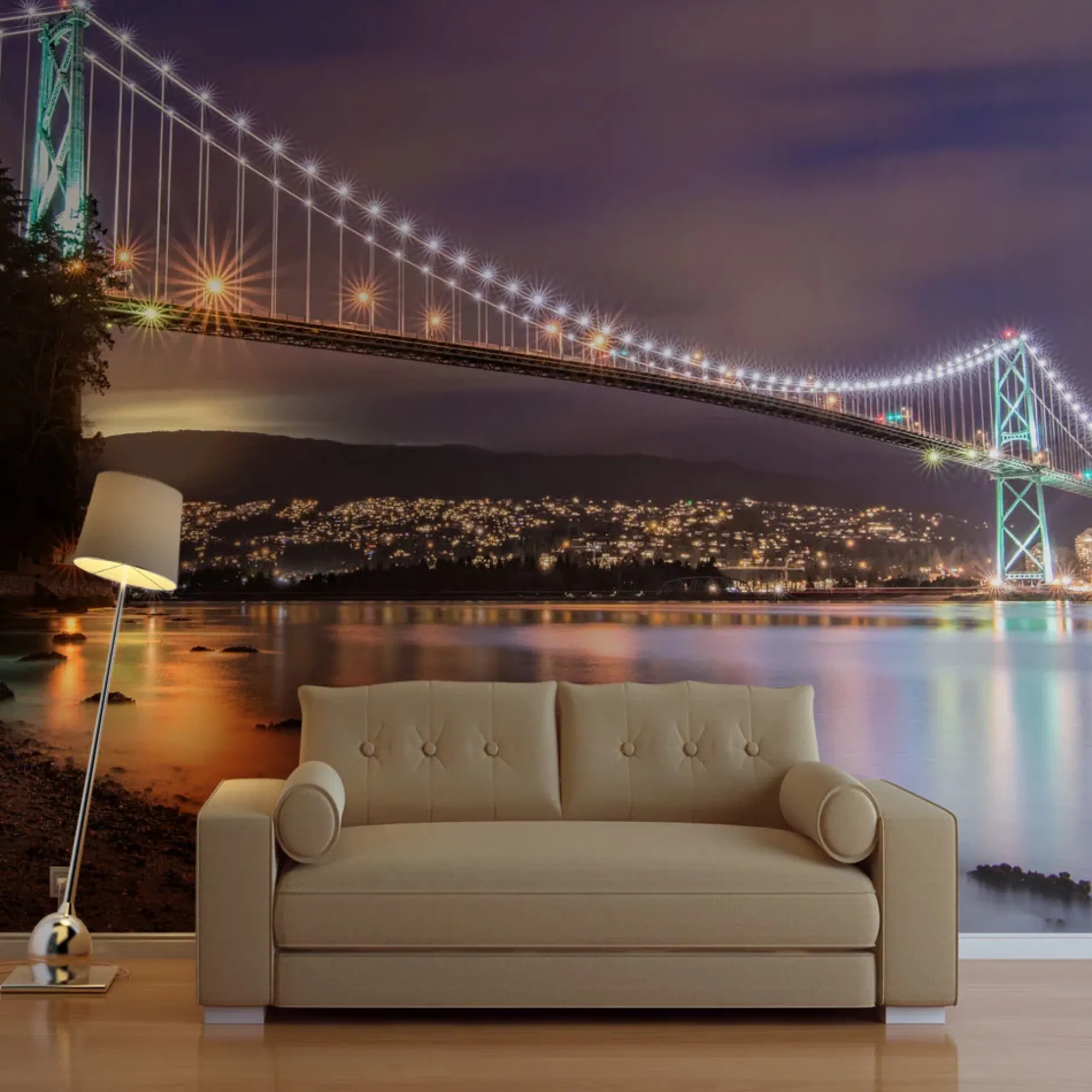 Tapete 'Lions Gate Bridge - Vancouver (Canada)'