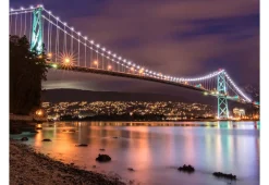 Tapete 'Lions Gate Bridge - Vancouver (Canada)'
