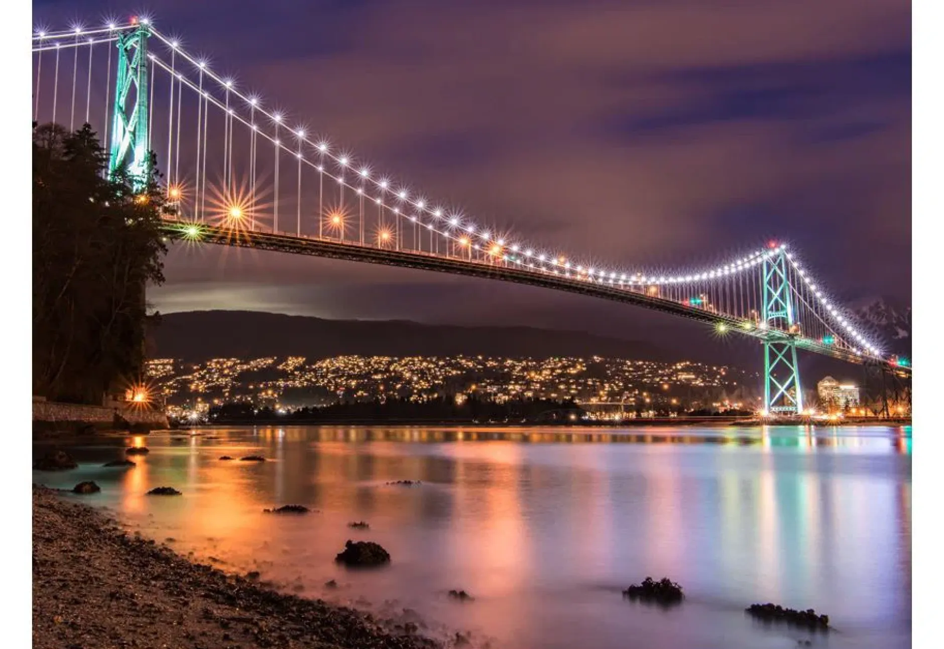 Tapete 'Lions Gate Bridge - Vancouver (Canada)'