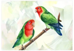 Tapete 'Lovebirds'