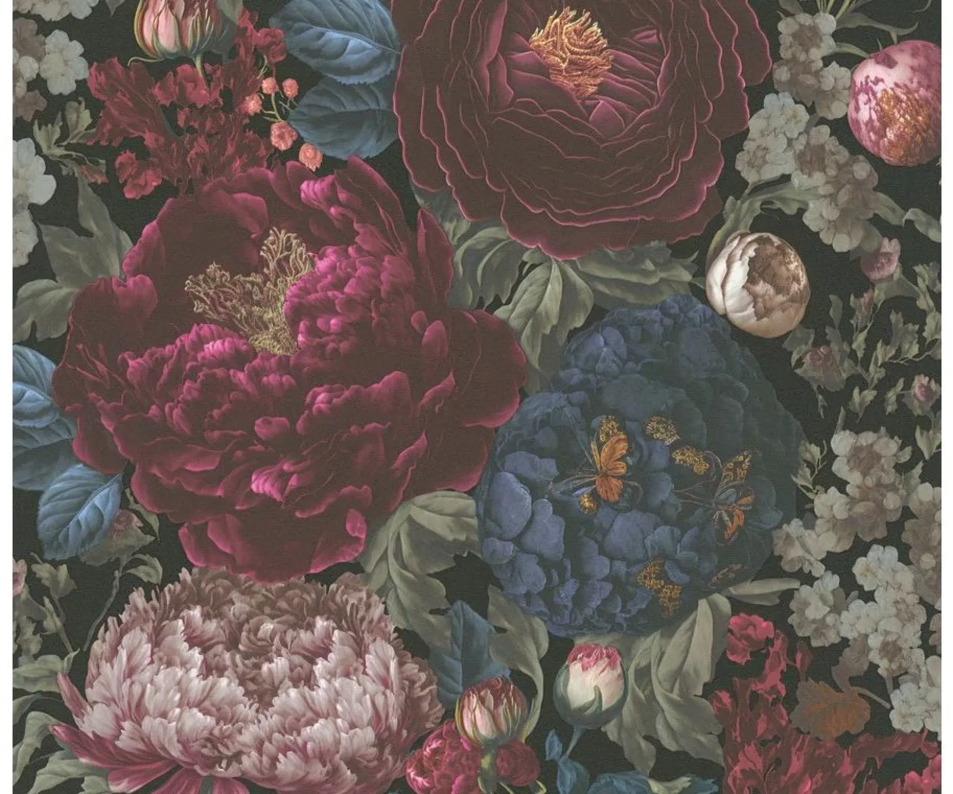 Tapete 'Lush Blooms' 53x1005cm
