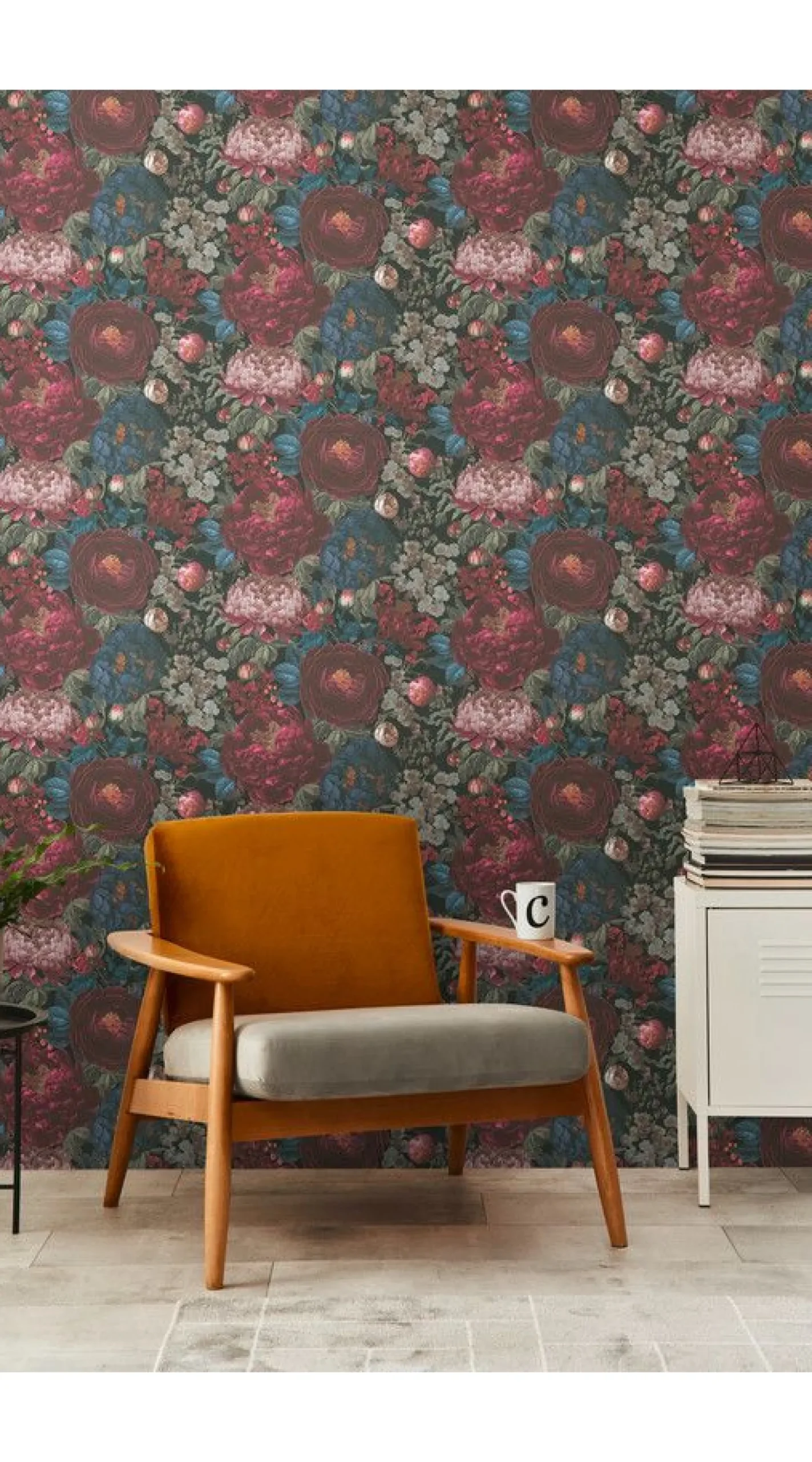 Tapete 'Lush Blooms' 53x1005cm
