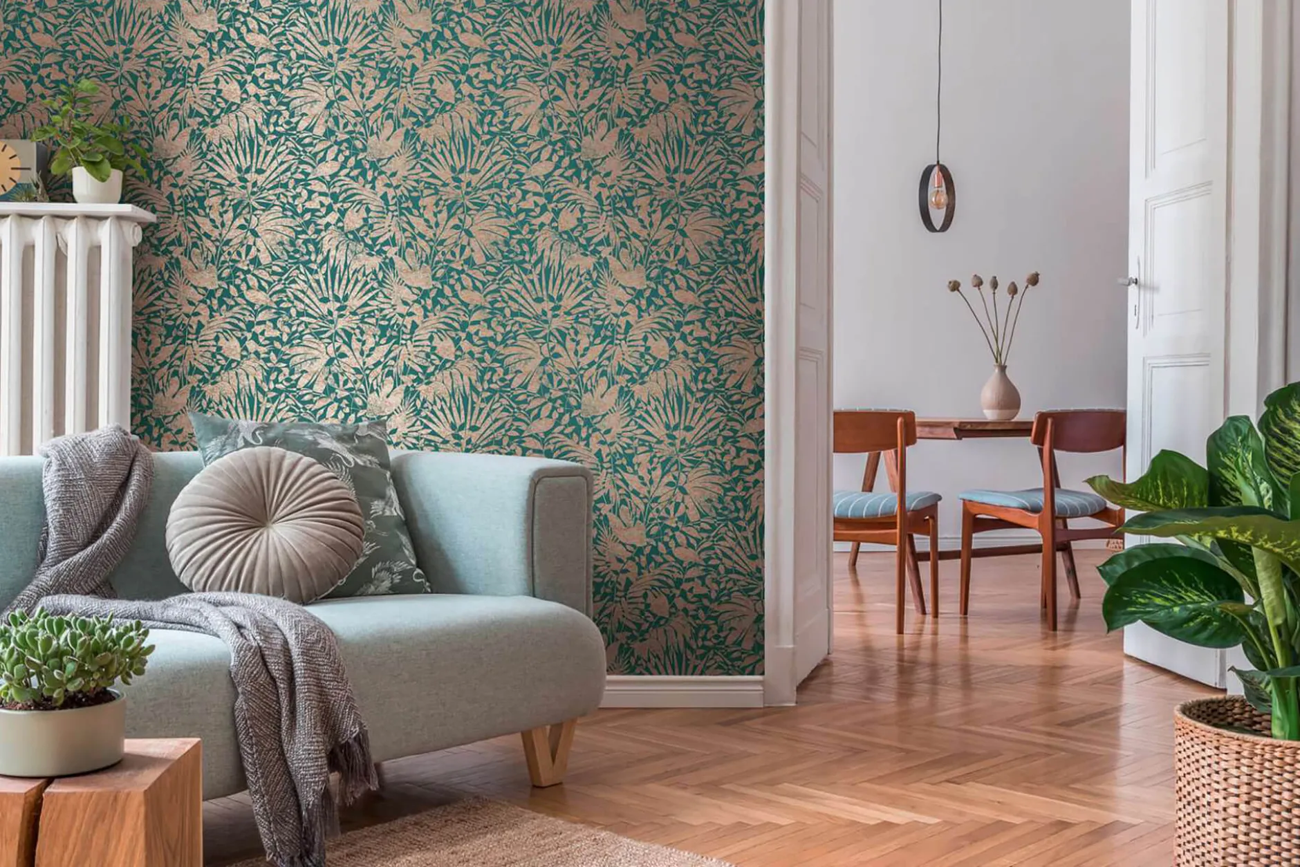 Tapete 'Majestic Foliage' 53x1005cm