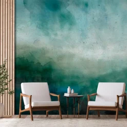 Tapete 'Malachite Landscape'
