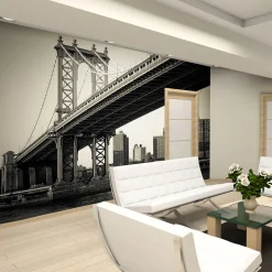Tapete 'Manhattan Brücke, New York'