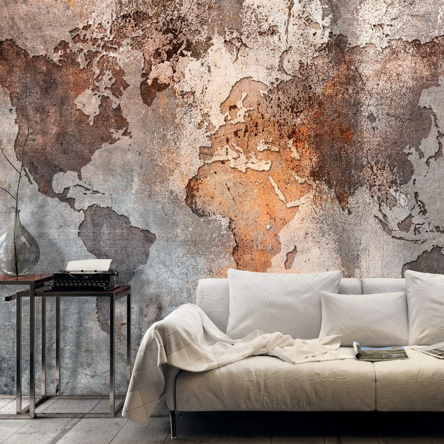 Tapete 'Map Colors'