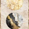 Tapete 'Marble Spheres' 159x280cm