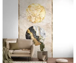 Tapete 'Marble Spheres' 159x280cm