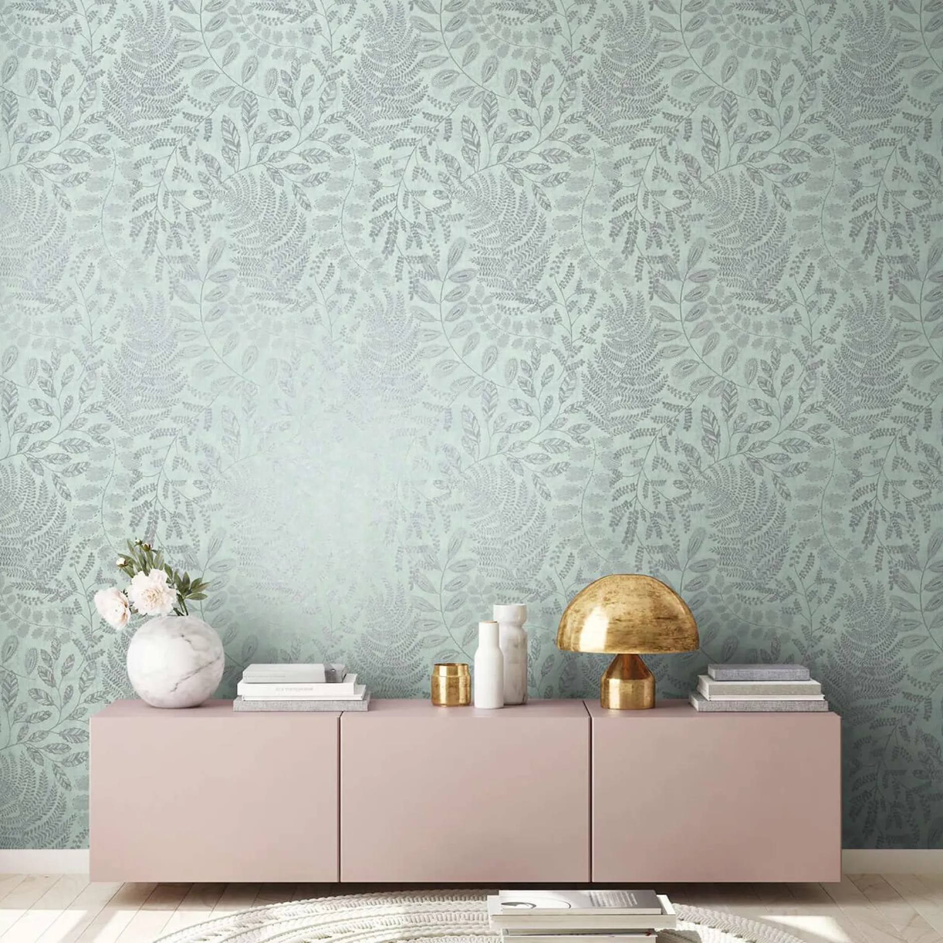 Tapete 'Memory of Leaves' 53x1005cm