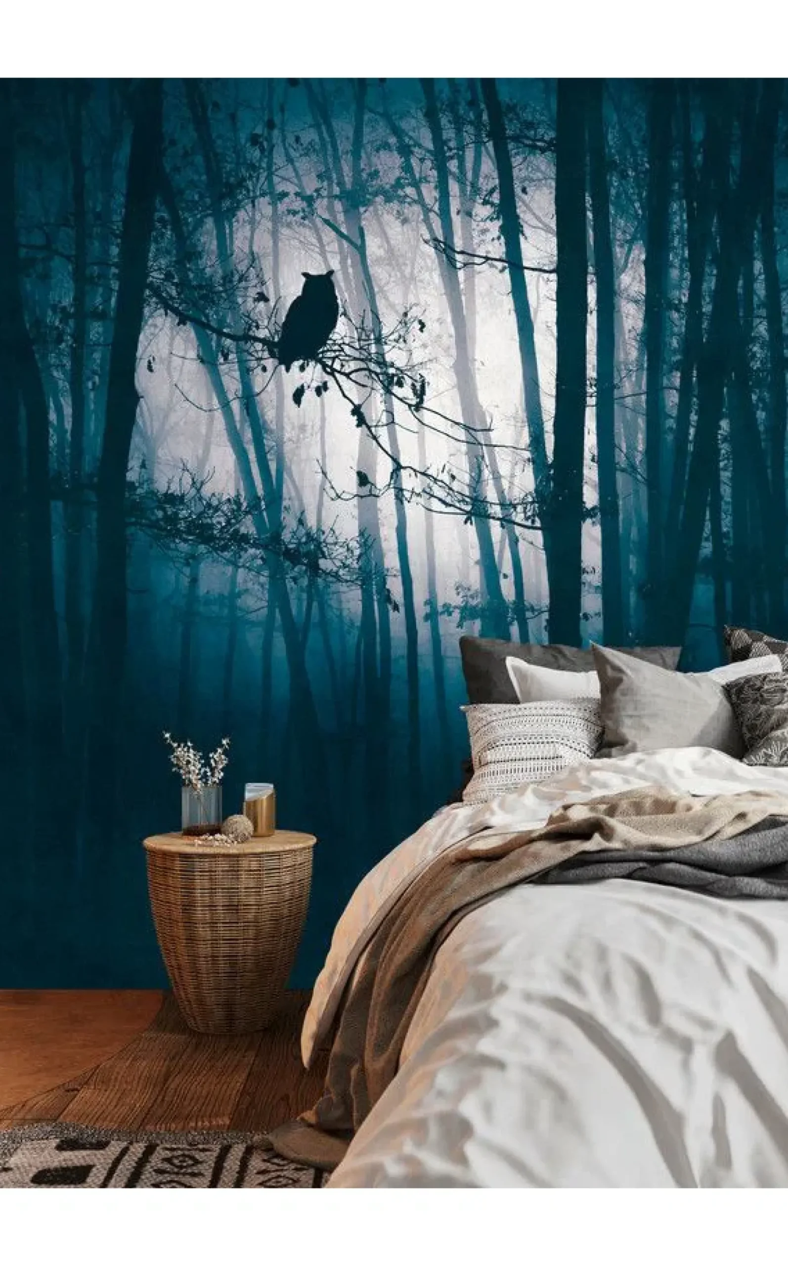 Tapete 'Midnight Woods' 371x280cm