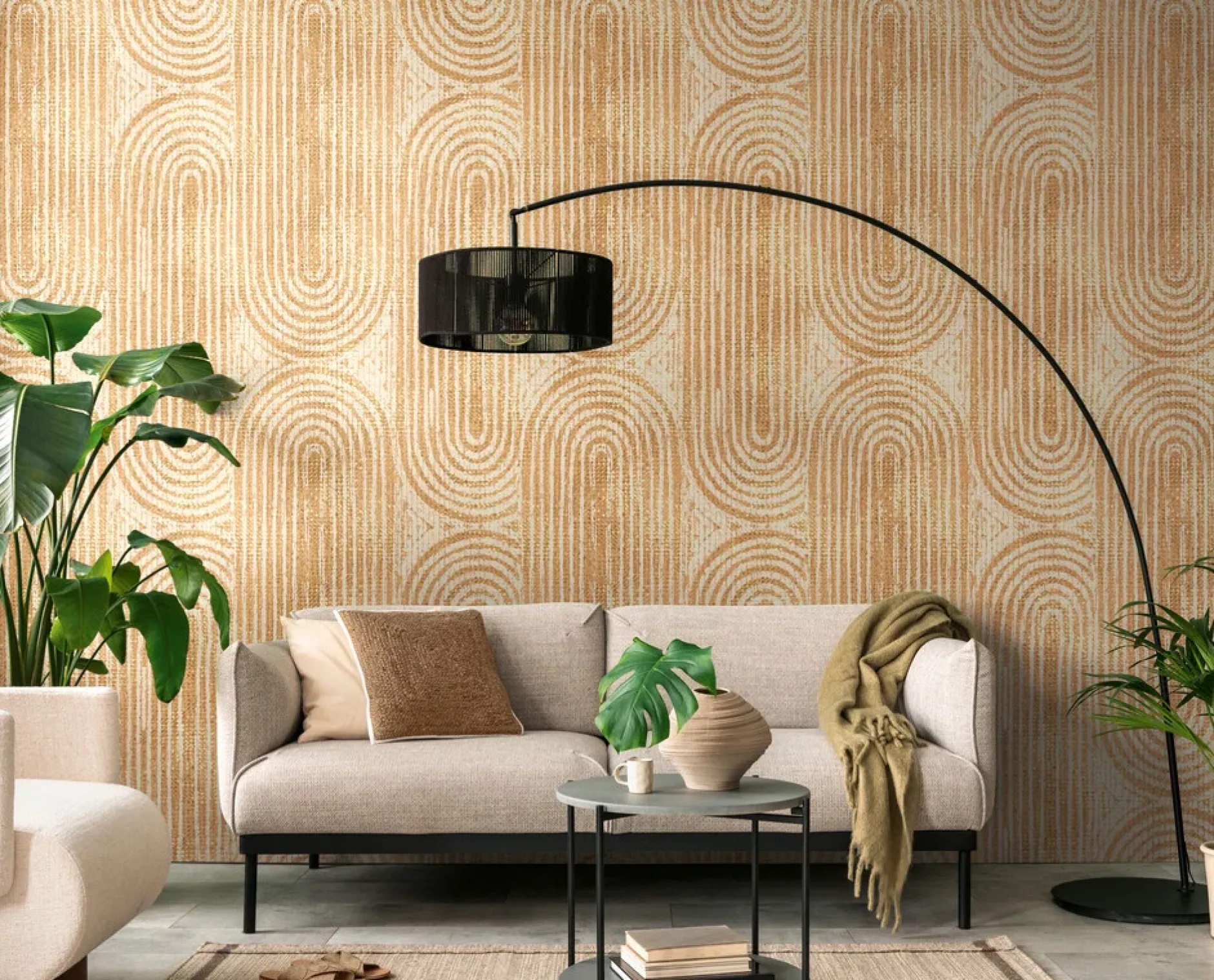 Tapete 'Mod Circles' 159x280cm
